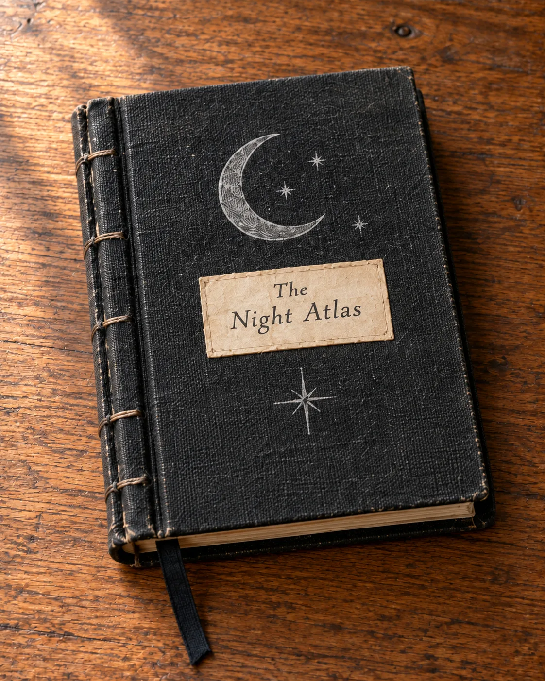A night atlas of invented constellations